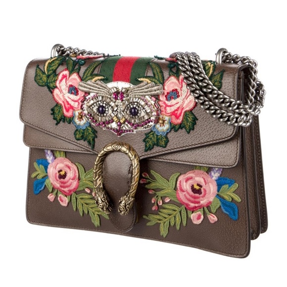 Gucci Dionysus Medium Owl-Embroidered Shoulder Bag - Picture 3 of 5